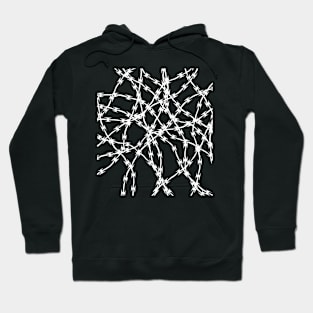 Trapped Black Hoodie